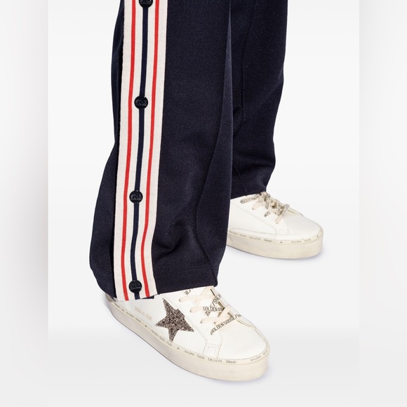 Golden Goose Hi Star Sneaker White purple glitter NIB Auth - Picture 4 of 10